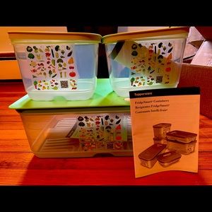 Tupperware Fridge Smarts 3 containers